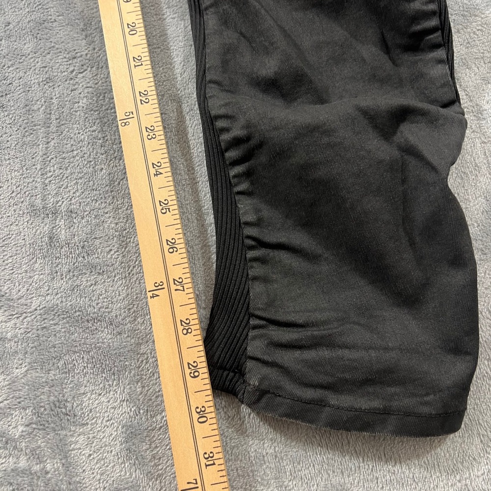 Iro-Ochi Mens Limited Edition /300 Black Moto Ribbed Panel Denim Jeans Size 36 - Picture 10 of 11
